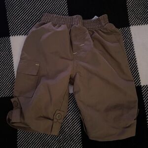 Kids brown Cargo Shorts 6/9 months